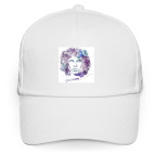 Кепка / бейсболка, белая (печать) Джим Мооррисон - The Doors