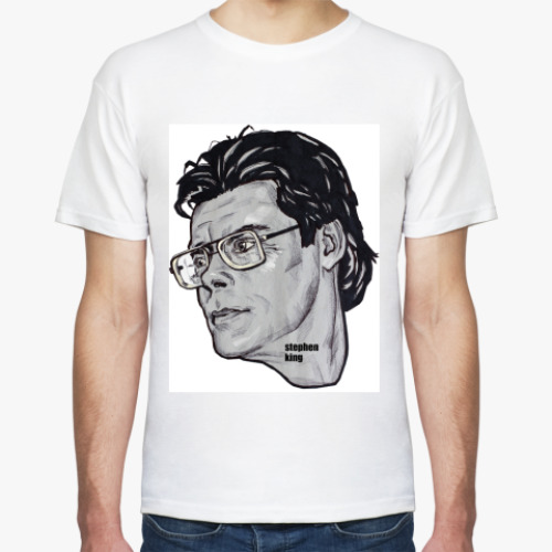 Футболка с принтом Stephen King Кинг
