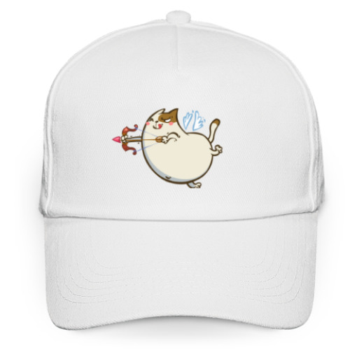 Кепка бейсболка с принтом Амуркот — Пятничный Котик №42