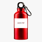 Металлическая бутылка 400 мл UV-DTF