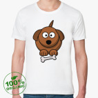 Мужская футболка органик