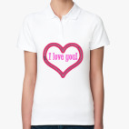 Женская рубашка поло