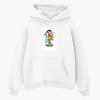 Толстовка худи оверсайз