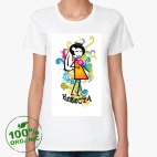 Женская футболка органик