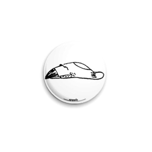 Значок 25мм с принтом «Спящий Хаус»