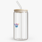 Банка с бамбуковой крышкой