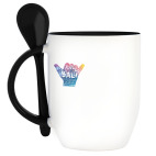 Кружка с ложкой