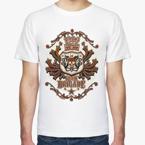 Футболка с принтом Rock Brigade