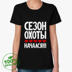 Женская футболка органик