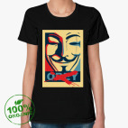 Женская футболка органик
