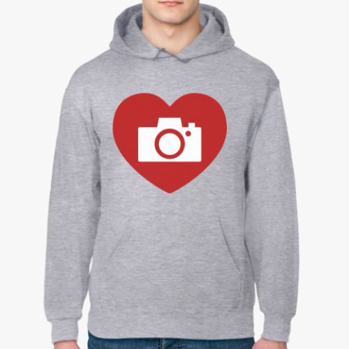 Толстовка худи с принтом lovephoto