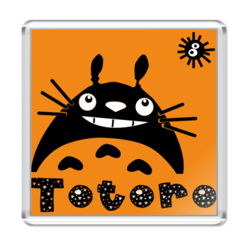 Магнит с принтом Тоторо