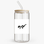 Банка с бамбуковой крышкой