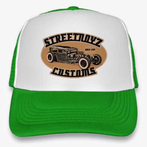 Кепка-тракер с принтом STREETBOYZ