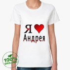 Женская футболка органик