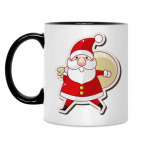 Кружка двухцветная