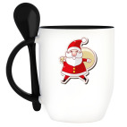 Кружка с ложкой