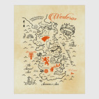 Постер 40 х 50 см Вестерос