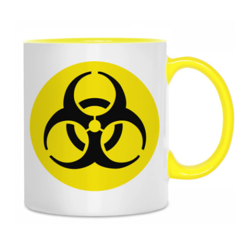 Кружка с принтом BioHazard