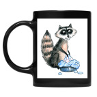 Кружка цветная UV-DTF