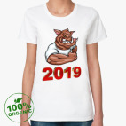 Женская футболка органик