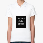 Женская рубашка поло