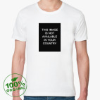 Мужская футболка органик