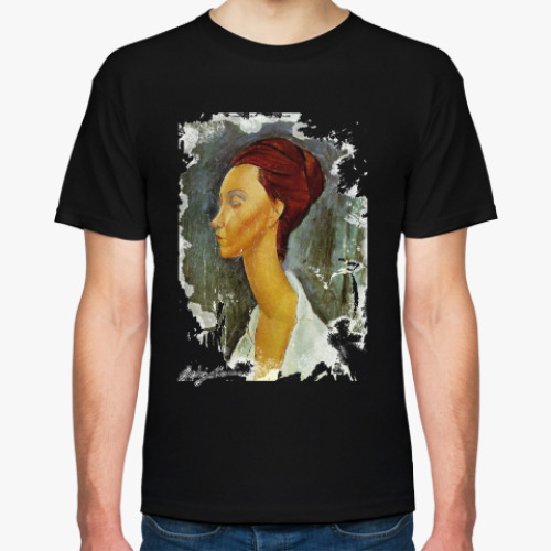 Футболка с принтом женщина