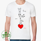 Мужская футболка органик