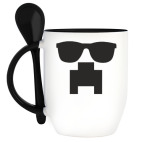 Кружка с ложкой