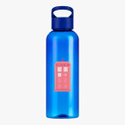 Прозрачная спортивная бутылка