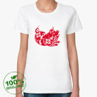 Женская футболка органик