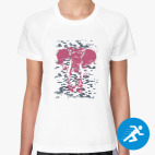 Женская спортивная футболка