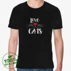 Мужская футболка органик