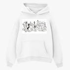 Толстовка худи оверсайз