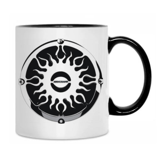 Кружка с принтом Аудиобанн