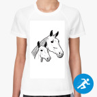 Женская спортивная футболка