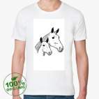 Мужская футболка органик