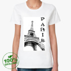 Женская футболка органик