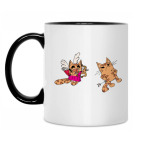 Кружка двухцветная