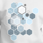 Абстракция-гексагон