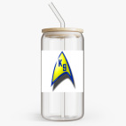 Банка с бамбуковой крышкой