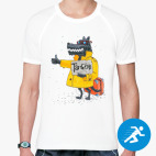 Мужская спортивная футболка