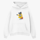 Толстовка худи оверсайз