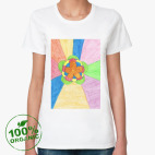 Женская футболка органик