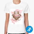 Женская спортивная футболка