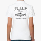 Женская рубашка поло (печать) Tully
