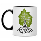 Кружка двухцветная