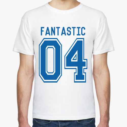 Футболка с принтом Фантастическая Четверка