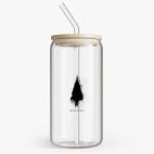 Банка с бамбуковой крышкой